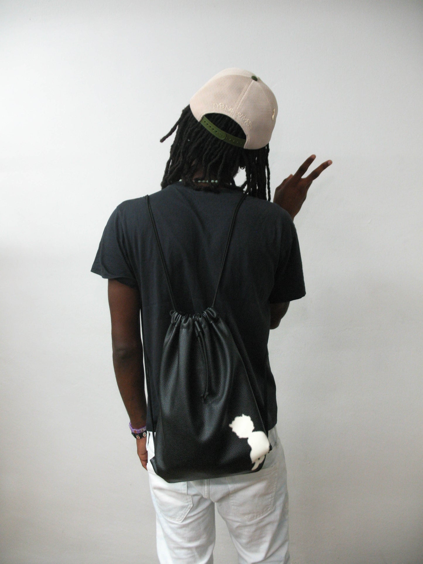 TYB leather backpack