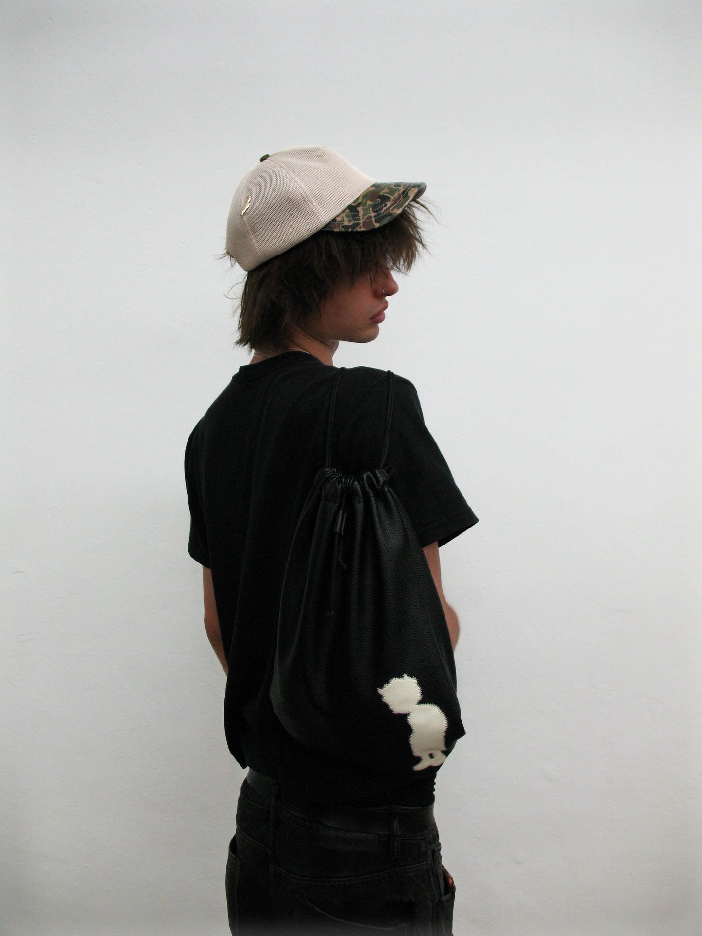 TYB leather backpack