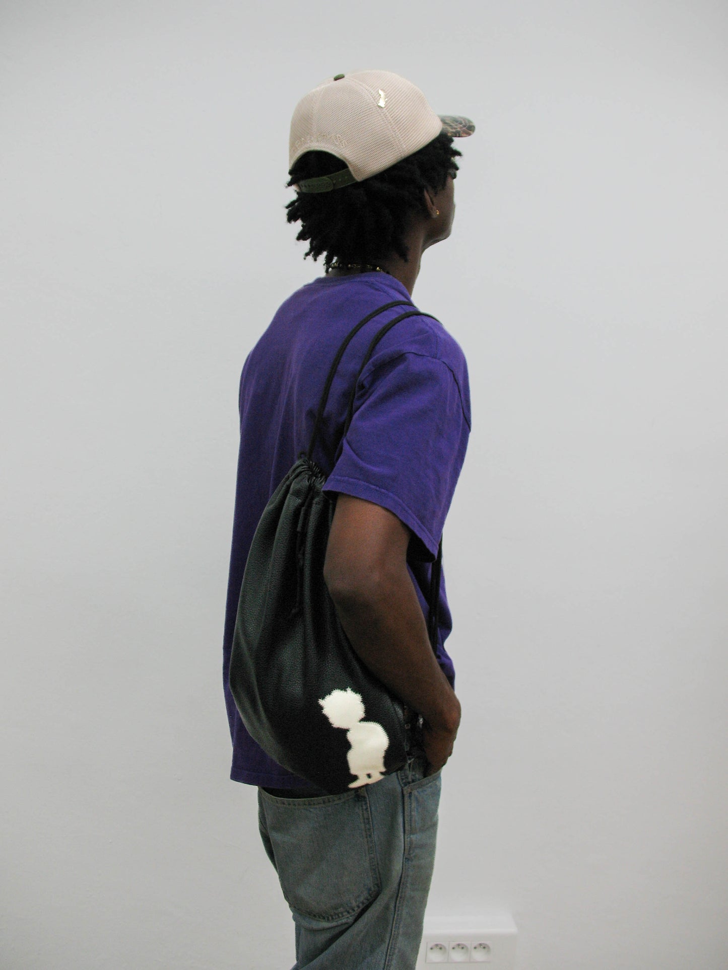 TYB leather backpack